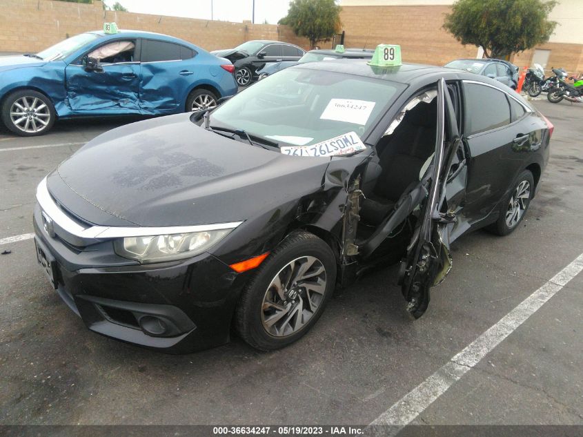 2016 HONDA CIVIC SEDAN EX - 2HGFC2F81GH569053