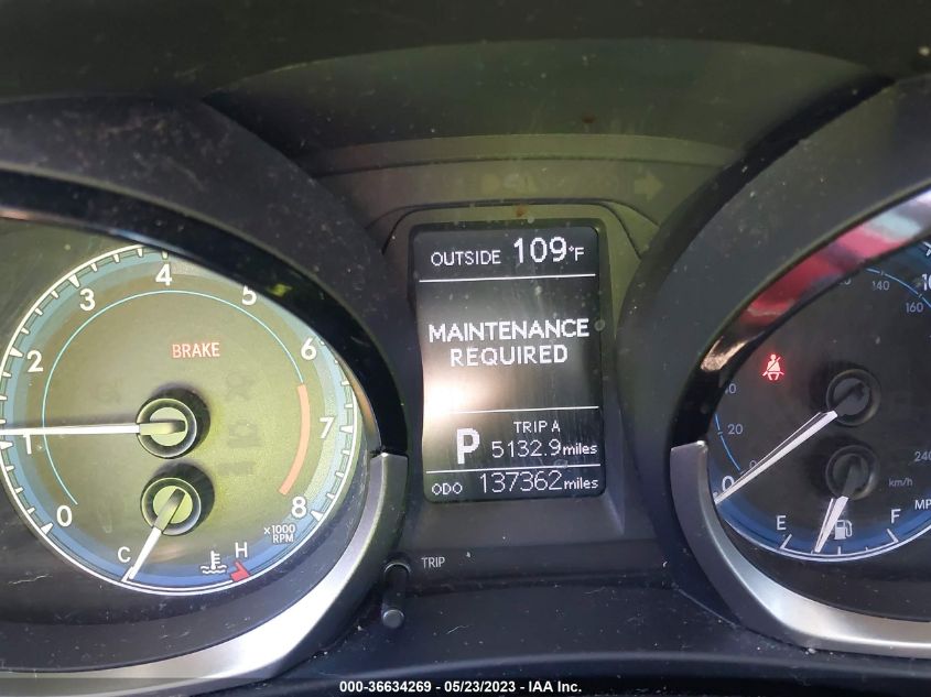 2014 TOYOTA COROLLA L/LE/S/S PLUS/LE PLUS - 2T1BURHEXEC090403