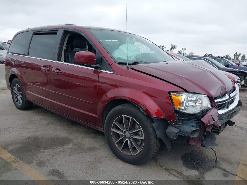 2017 DODGE GRAND CARAVAN SXT - 2C4RDGCG3HR677574
