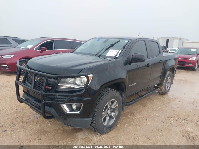 VIN 1GCGTDEN8J1105656 2018 CHEVROLET COLORADO 4WD Z71