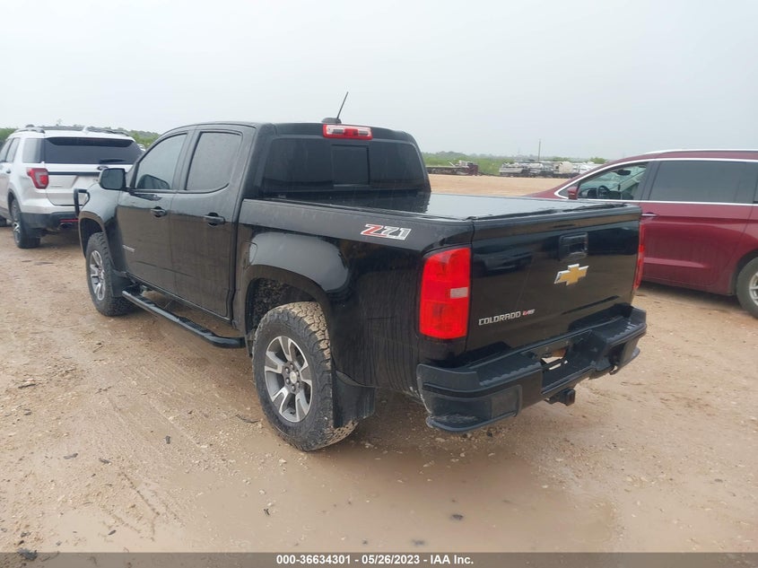 VIN 1GCGTDEN8J1105656 2018 CHEVROLET COLORADO 4WD Z71