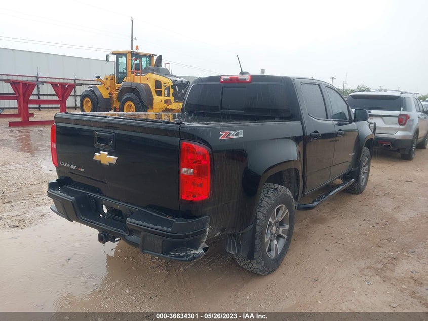 VIN 1GCGTDEN8J1105656 2018 CHEVROLET COLORADO 4WD Z71