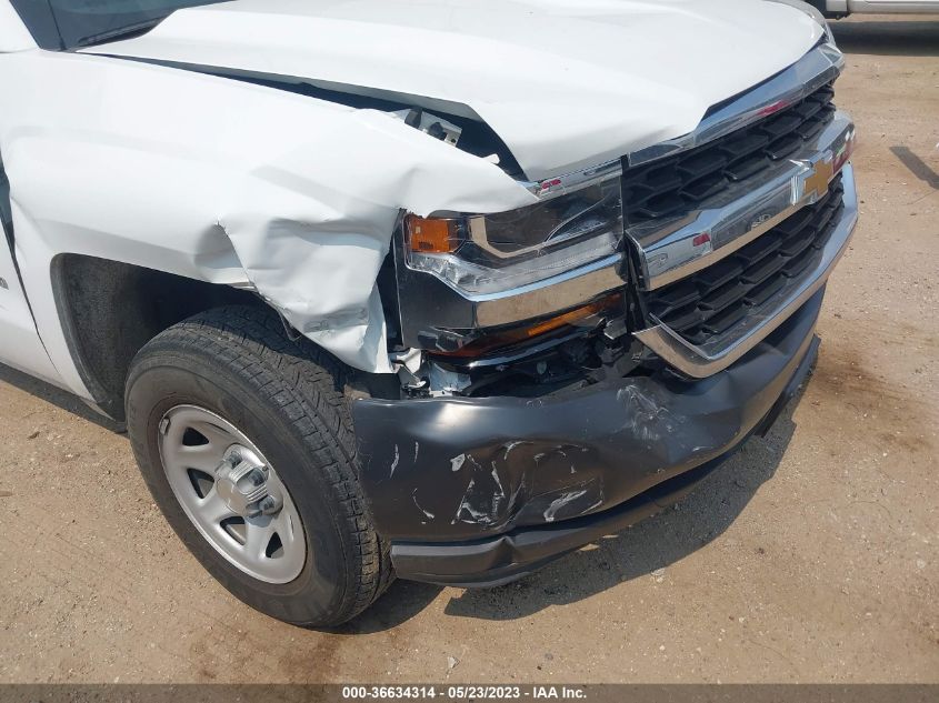 2019 CHEVROLET SILVERADO 1500 LD WORK TRUCK 2GCRCNEC1K1236856