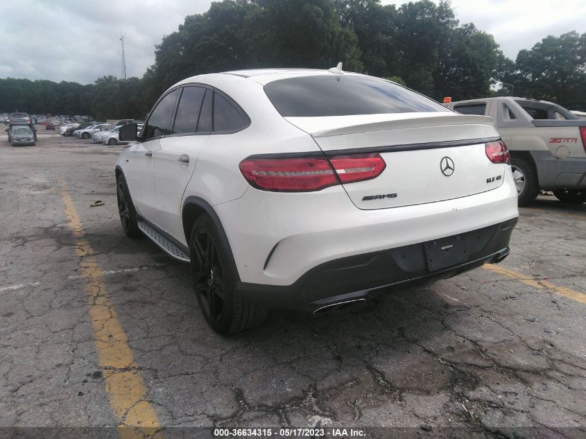 2017 MERCEDES-BENZ GLE AMG GLE 43 - 4JGED6EB6HA083930