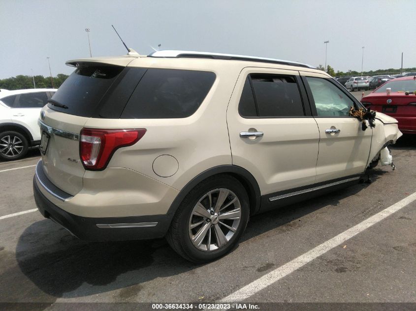 2018 FORD EXPLORER LIMITED - 1FM5K8F88JGA39046