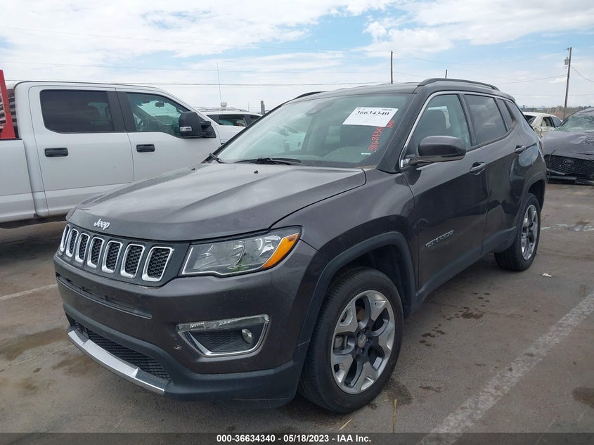 VIN 3C4NJDCB3MT583390 2021 JEEP COMPASS LIMITED