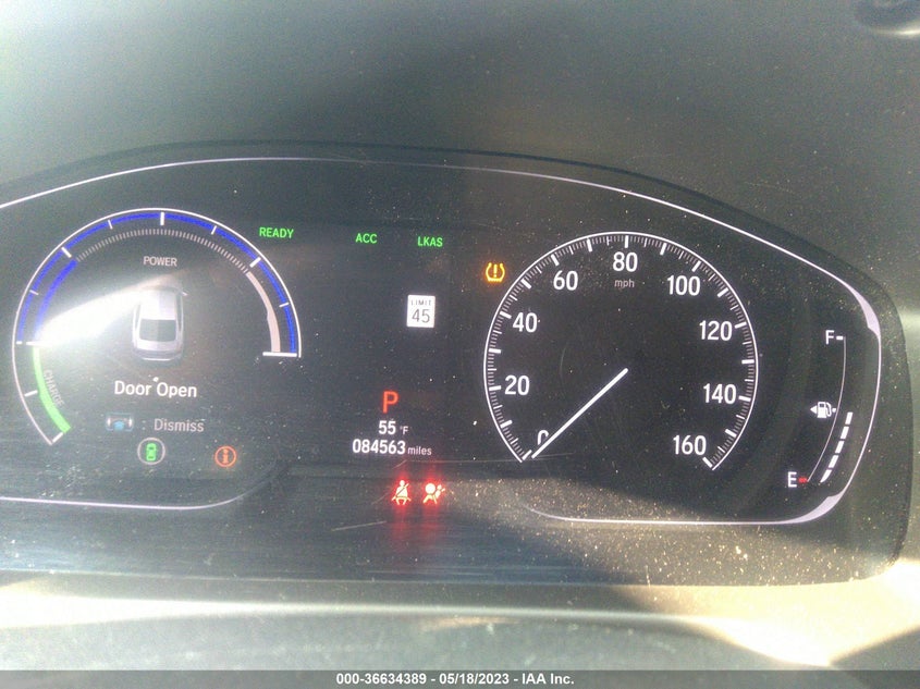VIN 1HGCV3F59KA015016 2019 HONDA ACCORD HYBRID EX-L