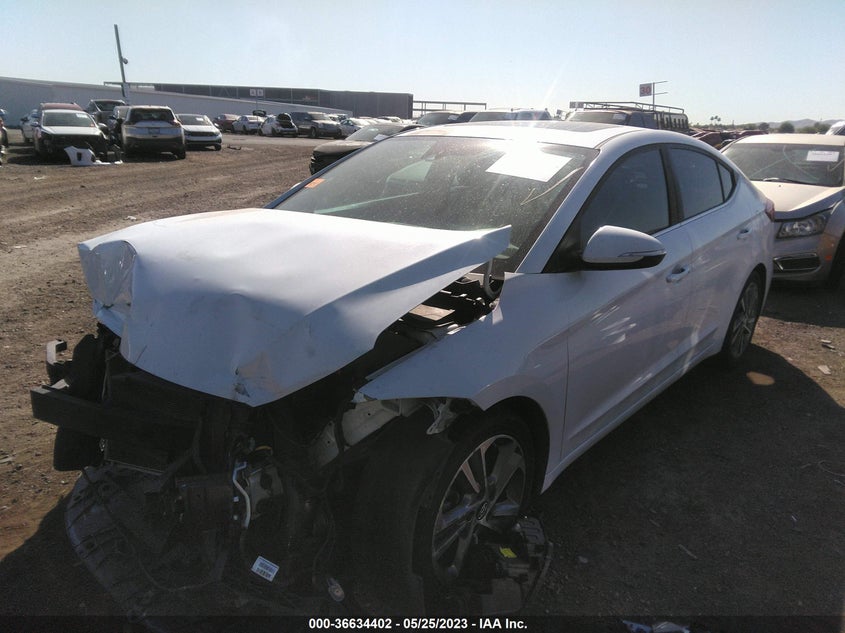 VIN 5NPD84LF5JH222944 2018 HYUNDAI ELANTRA LIMITED