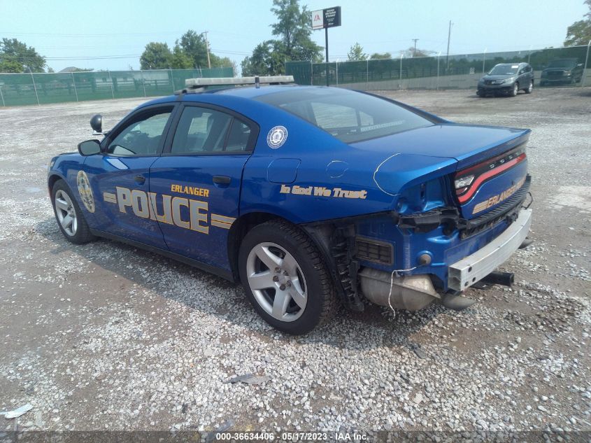 2016 DODGE CHARGER POLICE - 2C3CDXATXGH312419