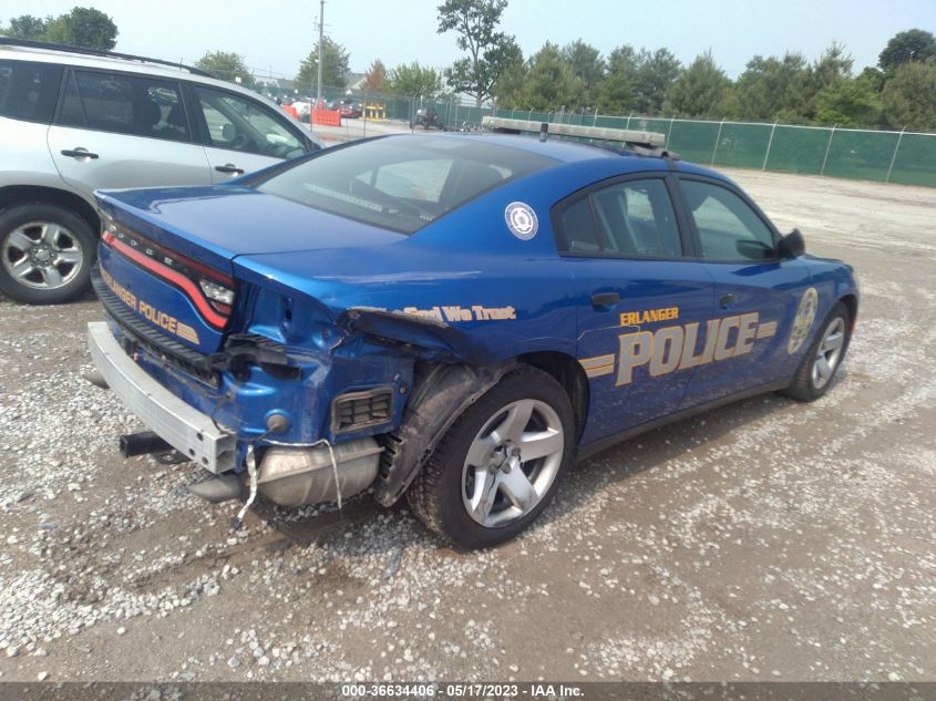 2016 DODGE CHARGER POLICE - 2C3CDXATXGH312419