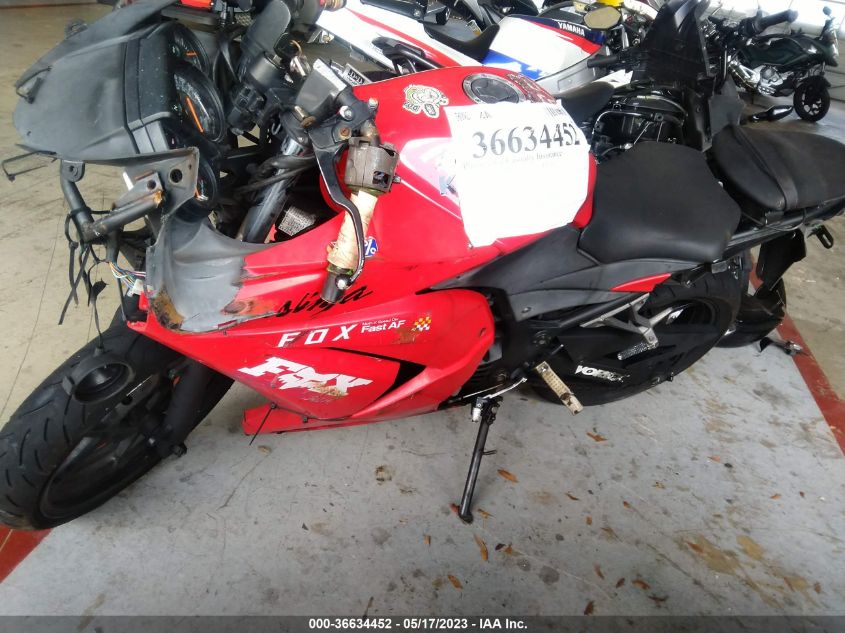 2010 KAWASAKI EX250 J - JKAEXMJ19ADA51312