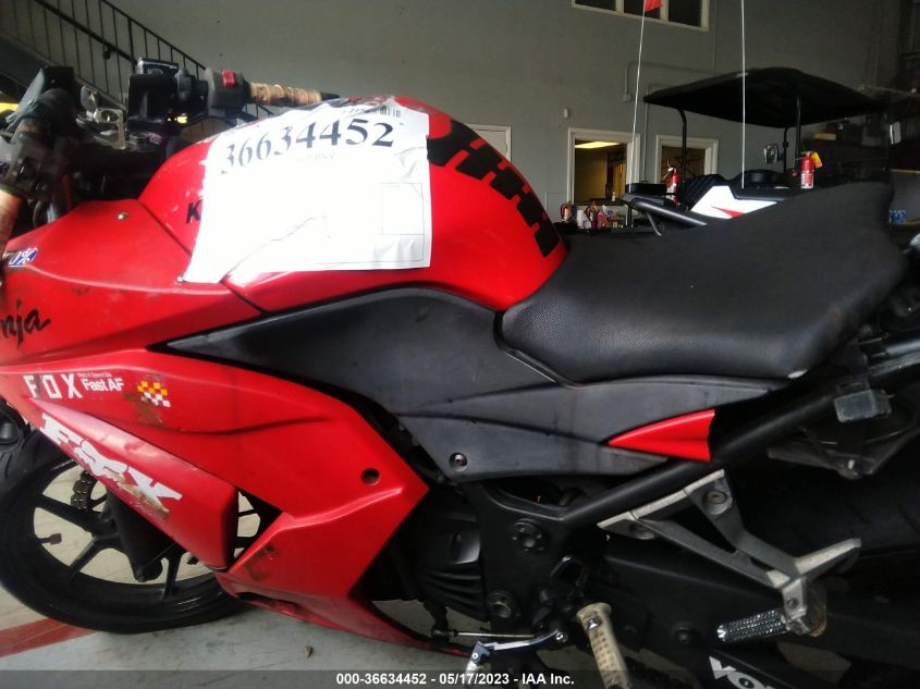 2010 KAWASAKI EX250 J - JKAEXMJ19ADA51312