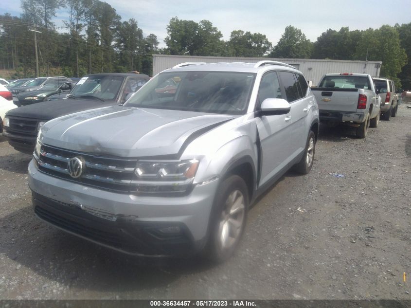 2018 VOLKSWAGEN ATLAS 3.6L V6 SE - 1V2LR2CA8JC536390