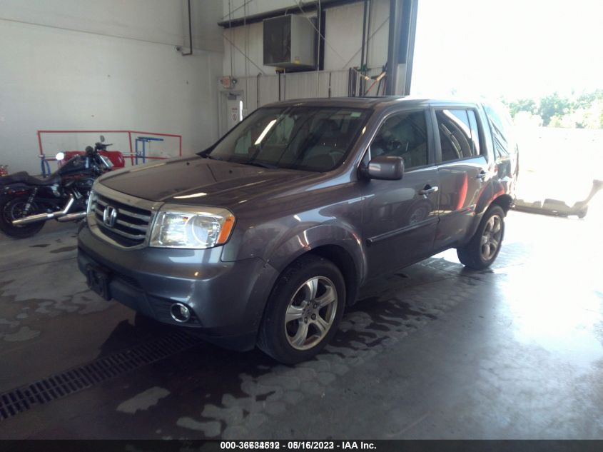 2014 HONDA PILOT EX-L - 5FNYF4H52EB029243