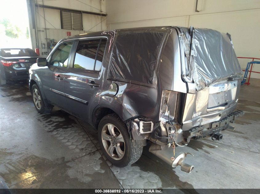 2014 HONDA PILOT EX-L - 5FNYF4H52EB029243