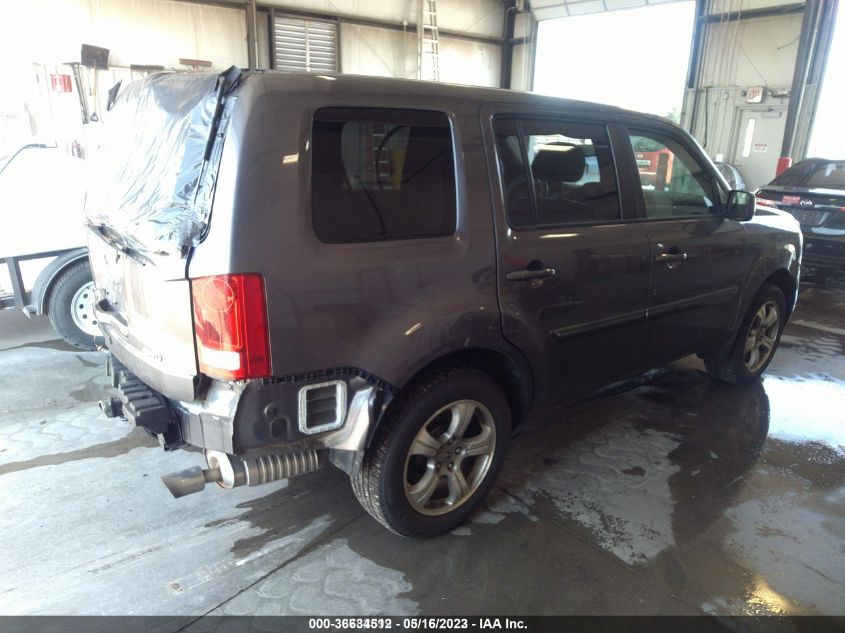 2014 HONDA PILOT EX-L - 5FNYF4H52EB029243