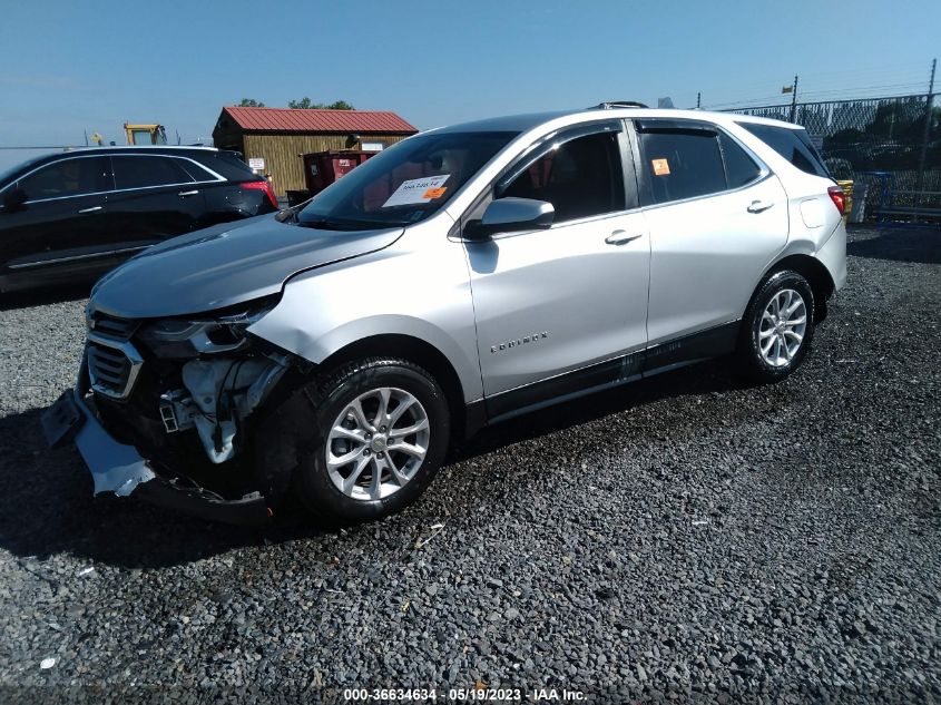 2021 CHEVROLET EQUINOX LT - 3GNAXUEV0MS107664