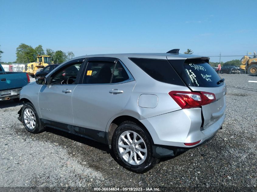 2021 CHEVROLET EQUINOX LT - 3GNAXUEV0MS107664