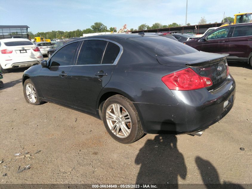 2013 INFINITI G37 SEDAN X - JN1CV6AR6DM354153