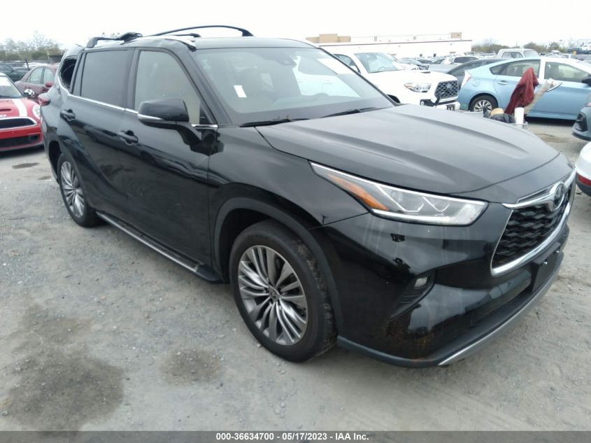 2021 TOYOTA HIGHLANDER PLATINUM - 5TDFZRAH8MS066274