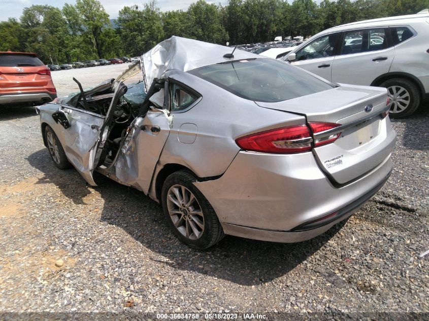 2017 FORD FUSION SE - 3FA6P0H73HR205000