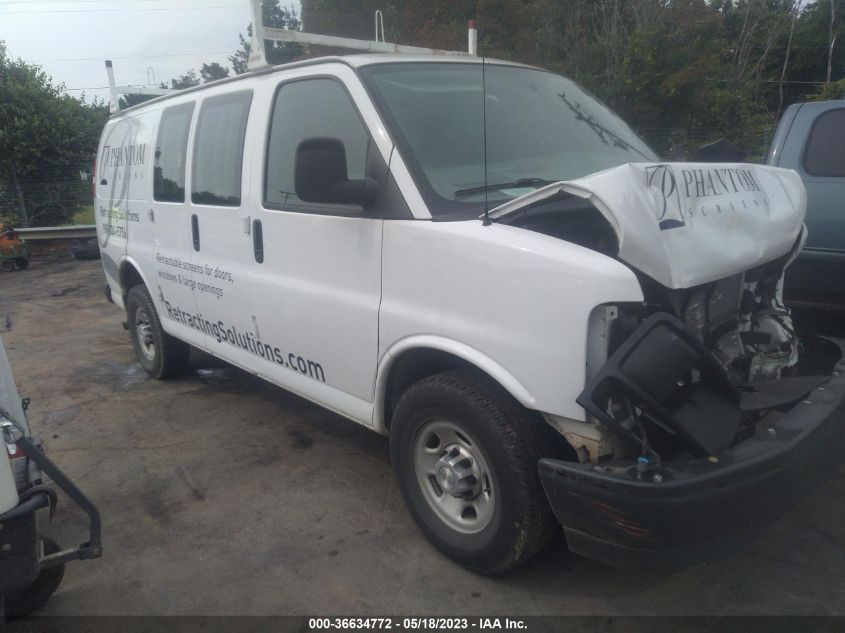 2017 CHEVROLET EXPRESS CARGO VAN - 1GCWGAFF3H1344726