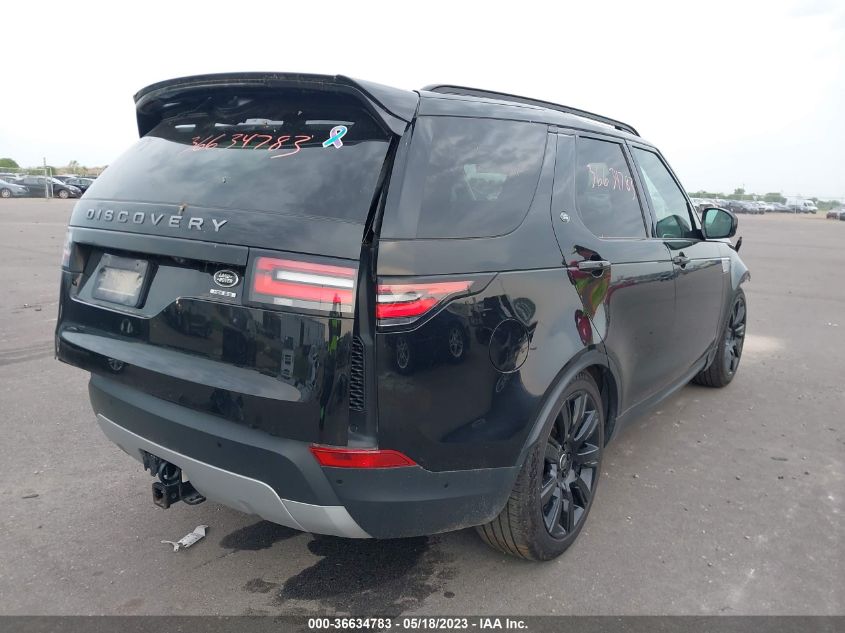 2020 LAND ROVER DISCOVERY HSE - SALRR2RV6L2417809