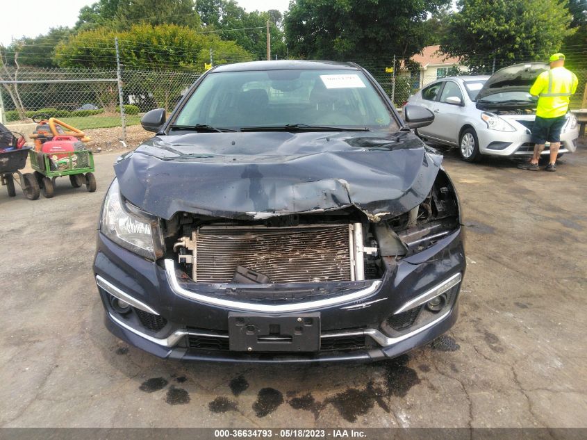 2015 CHEVROLET CRUZE LT - 1G1PC5SB6F7164900
