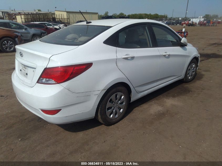 2017 HYUNDAI ACCENT SE - KMHCT4AE9HU267434