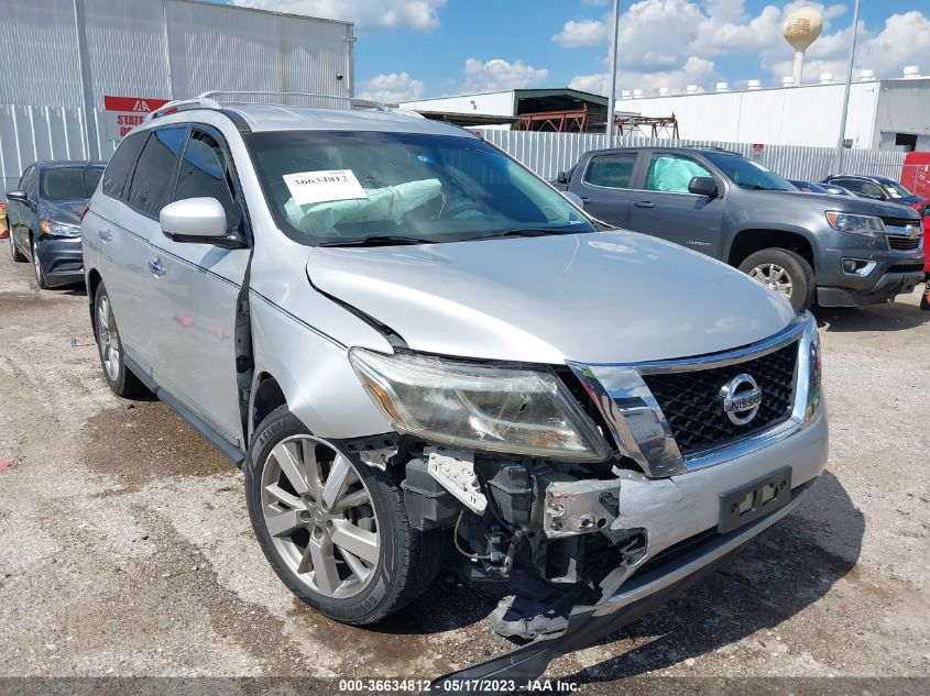 2015 NISSAN PATHFINDER SL - 5N1AR2MN8FC675139