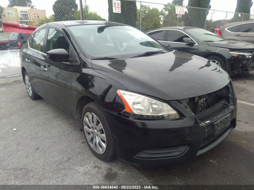 2013 NISSAN SENTRA S - 3N1AB7AP8DL697268