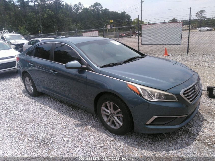 2017 HYUNDAI SONATA 2.4L - 5NPE24AF9HH453798