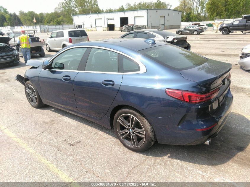 2022 BMW 2 SERIES 228I XDRIVE - WBA73AK04N7K34842
