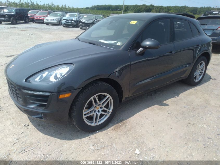 2017 PORSCHE MACAN - WP1AA2A57HLB04937