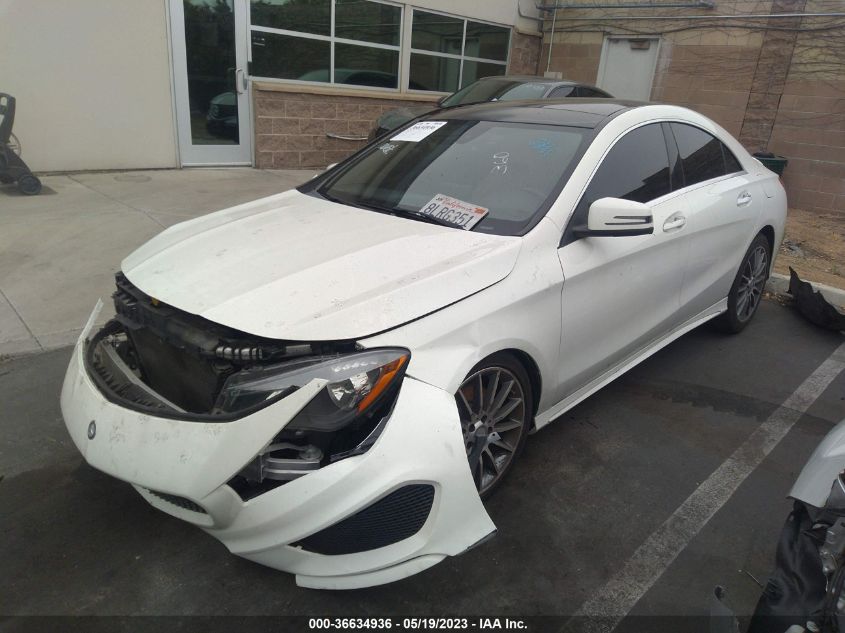 2016 MERCEDES-BENZ CLA CLA 250 - WDDSJ4EB5GN356583