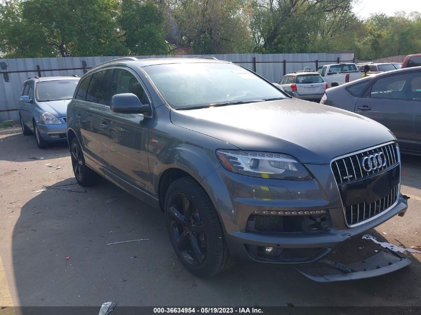 2015 AUDI Q7 3.0T S LINE PRESTIGE - WA1DGBFE4FD003037