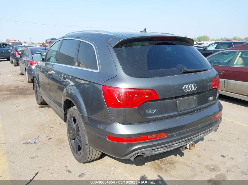 2015 AUDI Q7 3.0T S LINE PRESTIGE - WA1DGBFE4FD003037