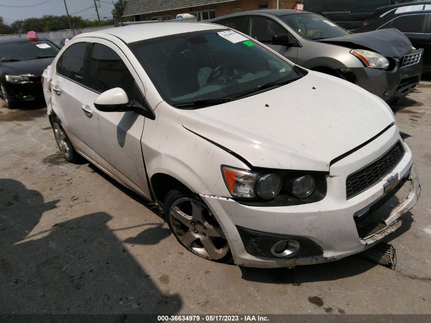 2013 CHEVROLET SONIC LTZ - 1G1JE5SB7D4103876