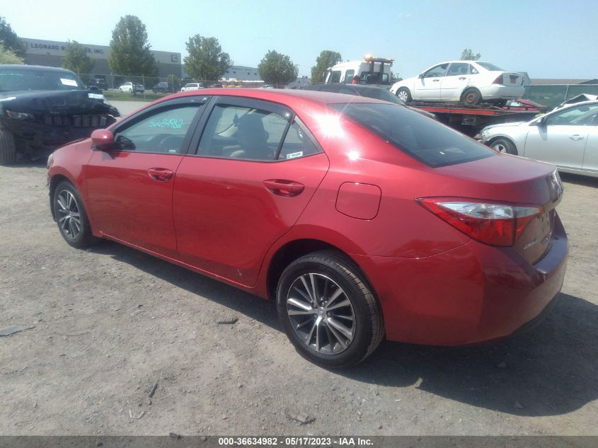 2016 TOYOTA COROLLA L/LE/S/S PLUS/LE PLUS - 2T1BURHE3GC567322