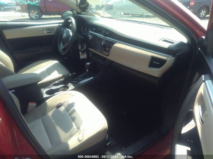 2016 TOYOTA COROLLA L/LE/S/S PLUS/LE PLUS - 2T1BURHE3GC567322