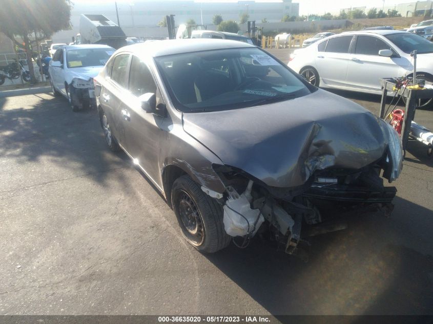 2015 NISSAN SENTRA S - 3N1AB7AP4FY356598