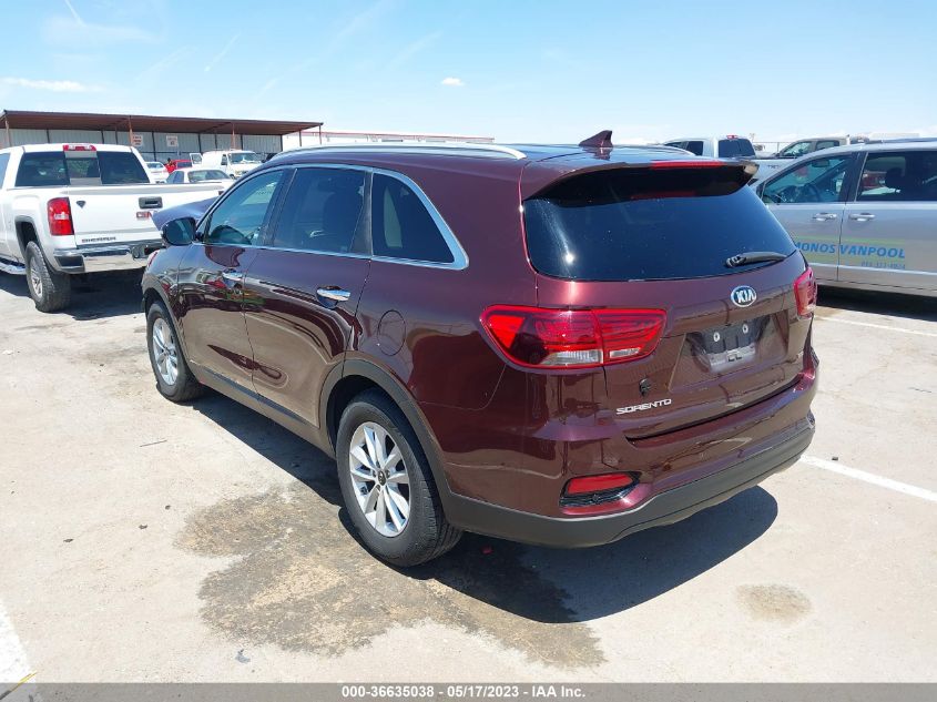 2019 KIA SORENTO LX - 5XYPG4A31KG463093