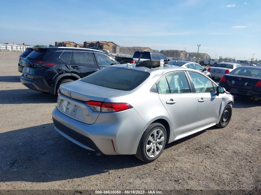 2020 TOYOTA COROLLA LE - JTDEPRAE3LJ094874