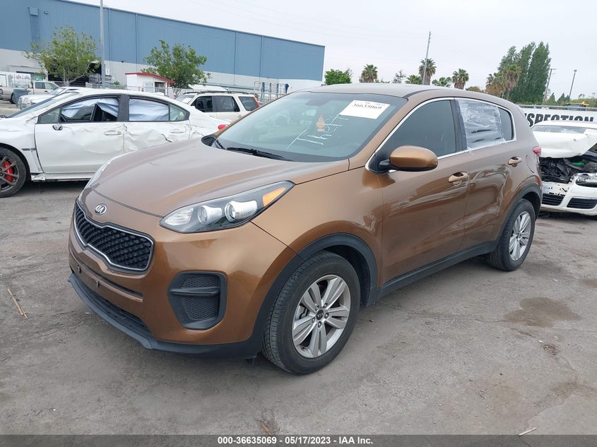 VIN KNDPM3AC9J7328636 2018 KIA SPORTAGE LX