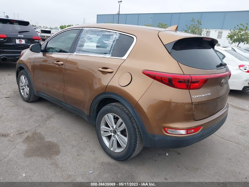 VIN KNDPM3AC9J7328636 2018 KIA SPORTAGE LX