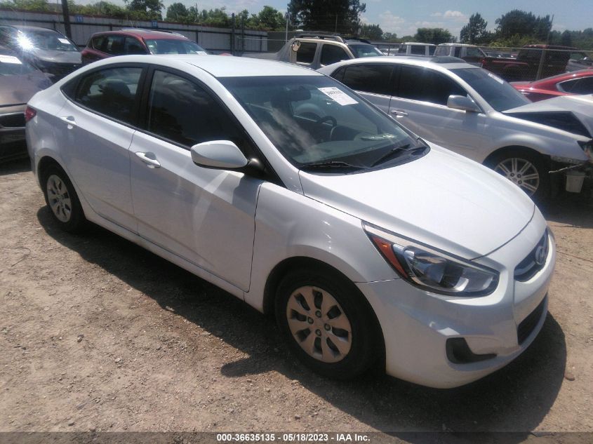 2016 HYUNDAI ACCENT SE - KMHCT4AE3GU149927
