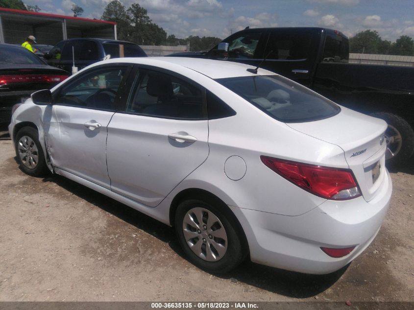 2016 HYUNDAI ACCENT SE - KMHCT4AE3GU149927