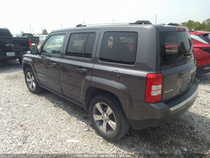 2017 JEEP PATRIOT HIGH ALTITUDE - 1C4NJRFB6HD206153
