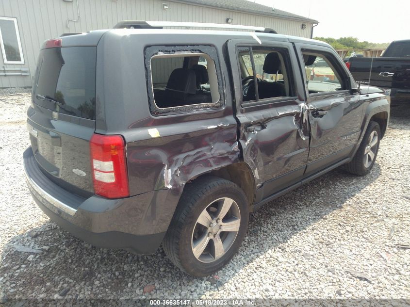 2017 JEEP PATRIOT HIGH ALTITUDE - 1C4NJRFB6HD206153
