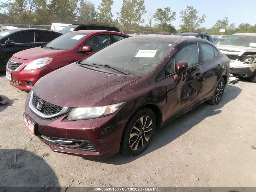 2014 HONDA CIVIC SEDAN EX - 19XFB2F84EE017329